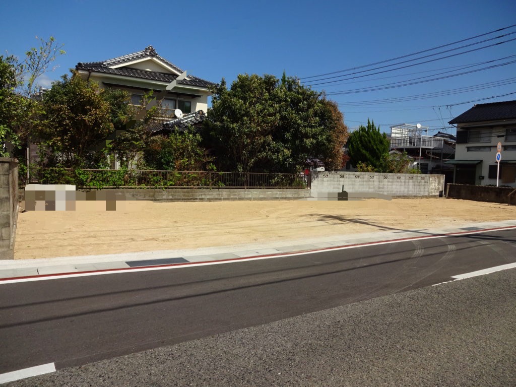 【物件番号1273】防府市岡村町の華浦小学校・桑山中学校校区の売土地♪