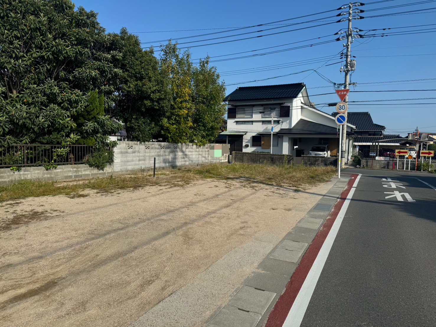 【物件番号1273】防府市岡村町の華浦小学校・桑山中学校校区の売土地♪