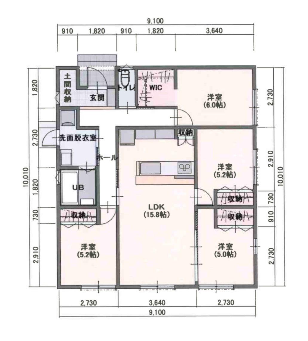 【1112】仲介手数料0円♪　山口市小郡新町　新築平屋建売